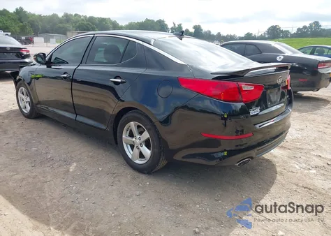 2015 Kia Optima Lx из США, поврежденный, VIN 5XXGM4A75FG484552
